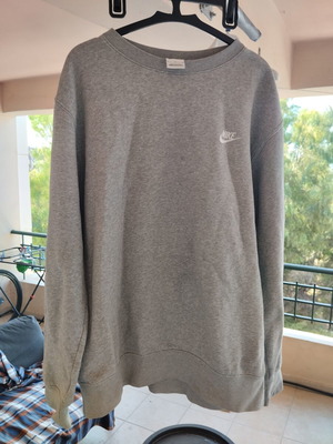 Nike sweater light gray size M