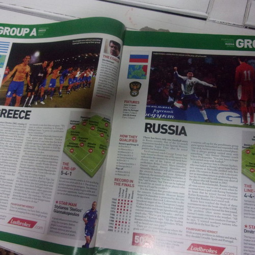 Euro 2004 Guide by 442 rare magazine
