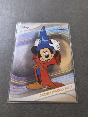 Topps Chrome Disney συλλεκτική κάρτα Sorcerer's Apprentice Mickey
