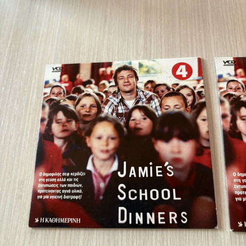 Jamie's School Dinners DVD set, 2 of 4, used