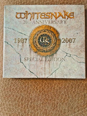 Whitesnake 20th Anniversary 1987-2007 CD+DVD new sealed special edition