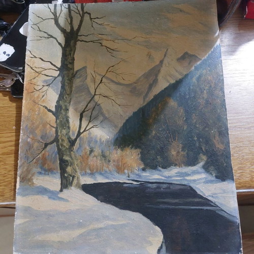 Artwork painting used