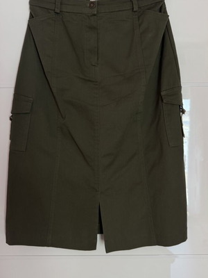 Midi skirt new, green, size M 38 10
