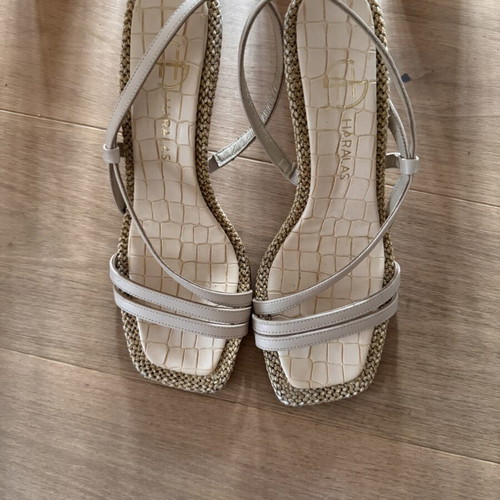 Haralas beige pumps like new, size 37, Kalogirou