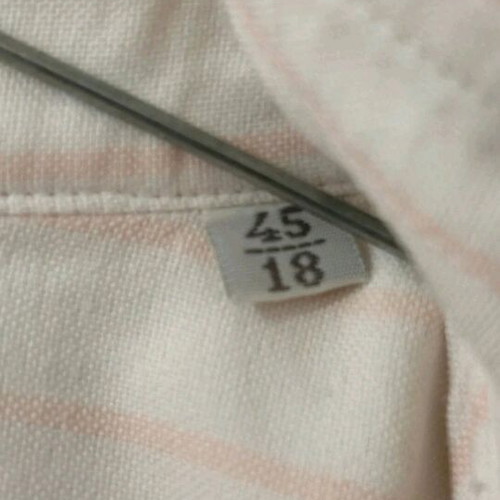 Pal Zileri striped shirt like new, 100% cotton, size 45/18