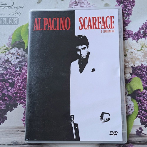 Scarface DVD used, crime social movie with subtitles