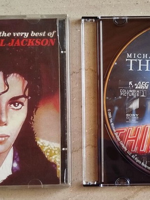 Michael Jackson's This Is It DVD and The Very Best Of CD used, pop