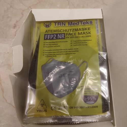 FFP2 NR face masks pack of 21, high filtration, new