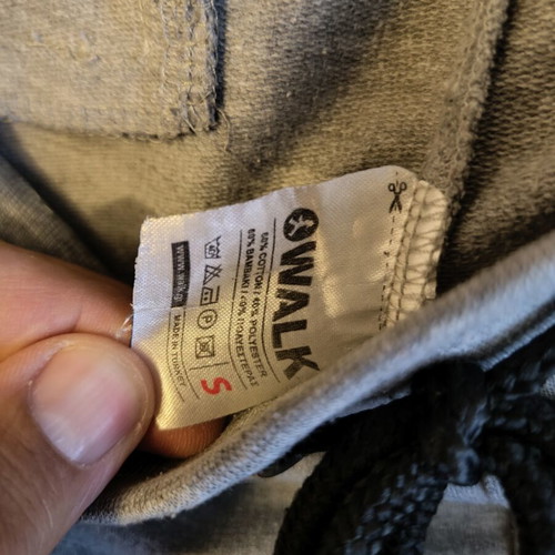 Walk sportswear used, pack of 3, gray and blue, size S