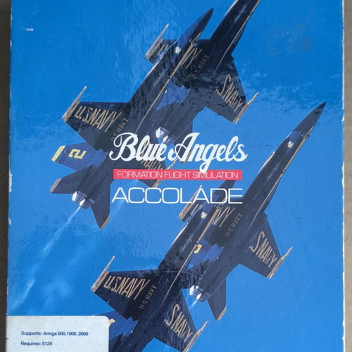 Blue Angels Formation Flight Simulation Amiga like new