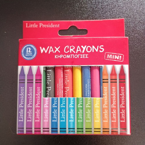 Drawing pad used with 19 designs and 12 mini crayons