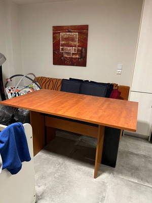 Dining table new 1.55 m length 90 width 77.5 height
