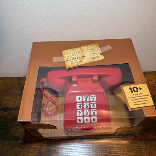 Jakks Pacific The Simpsons Moe Prank Phone Replica new