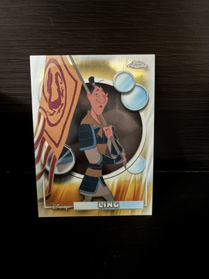 2026 Topps Chrome Disney Ling #131 Base Trading Card used from Mulan