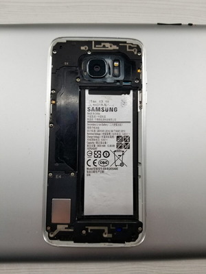Samsung S7 Edge unlocked smartphone, 32GB, white
