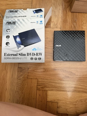 Asus External Slim DVD-RW like new
