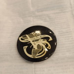 Pin accessory used, multicolor