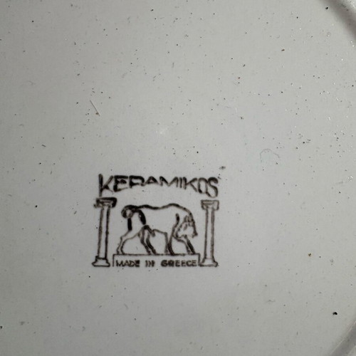Collectible plate from 1960 used