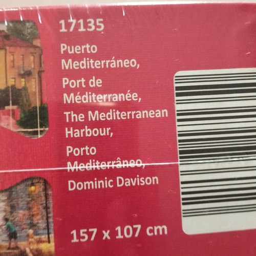 The Mediterranean Harbour educa puzzle 5,000 pieces new