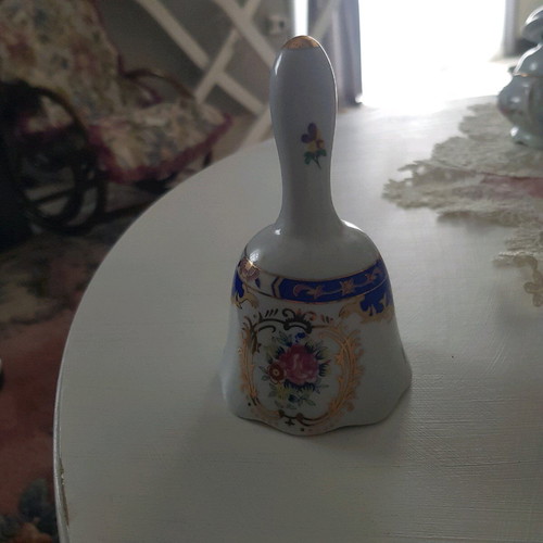 Limoges decorative bell like new with Limoges mark