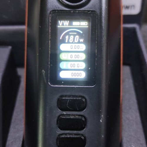 Riva 200 Box Mod by DOVPO used, black brown