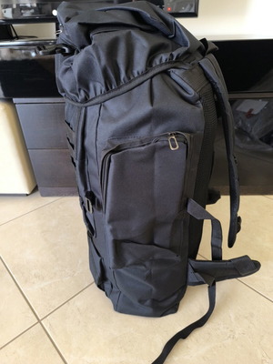 Backpack 80 liters new, black