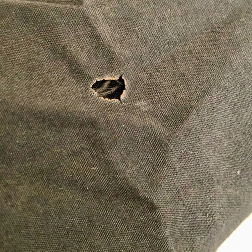 Victorian vintage evening skirt used, black, size L