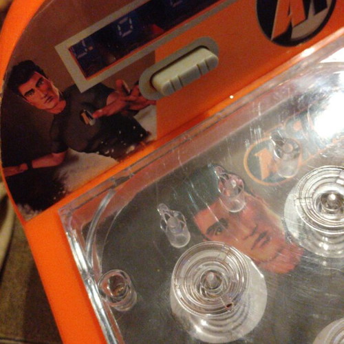 Action Man Pinball tabletop game like new, 1990s