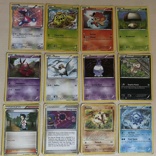 Pokemon cards used, pack of 60