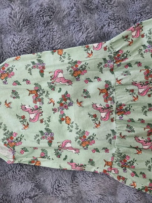 H&M dress new, pink and turquoise, size 128 cm for 6-7 years