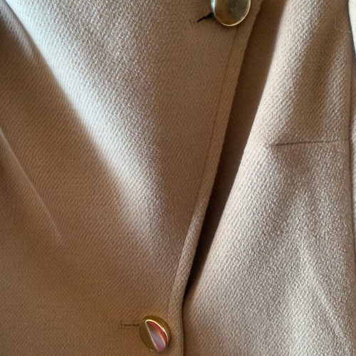 Emporio Grama camel coat new with impressive lining and belt