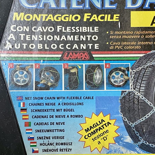 Lampa 9mm Snow Chains Group 6 new, car accessories
