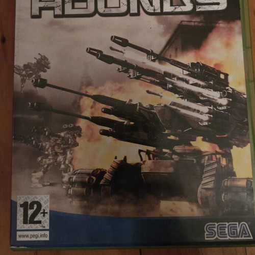 Chromehounds Xbox 360 game, action and strategy