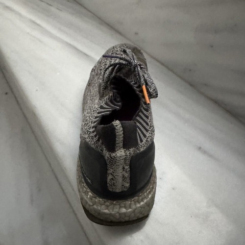 Adidas Ultraboost athletic shoes used, size 43.5, gray