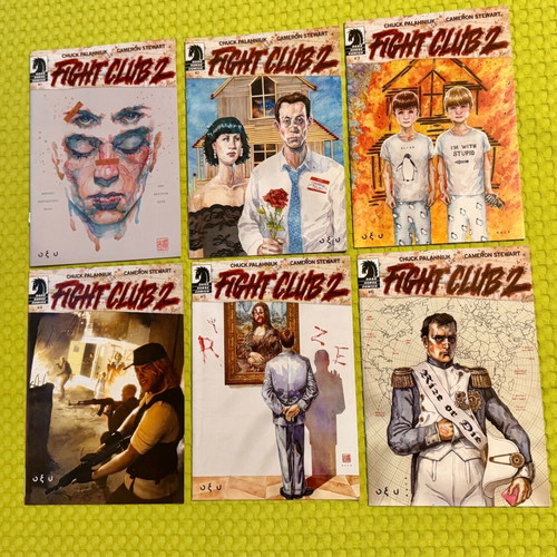 Fight Club 2 Comics issues 1-6 like new, Greek language