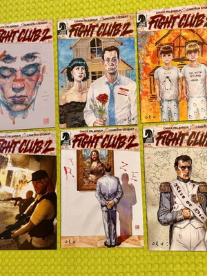 Fight Club 2 Comics issues 1-6 like new, Greek language