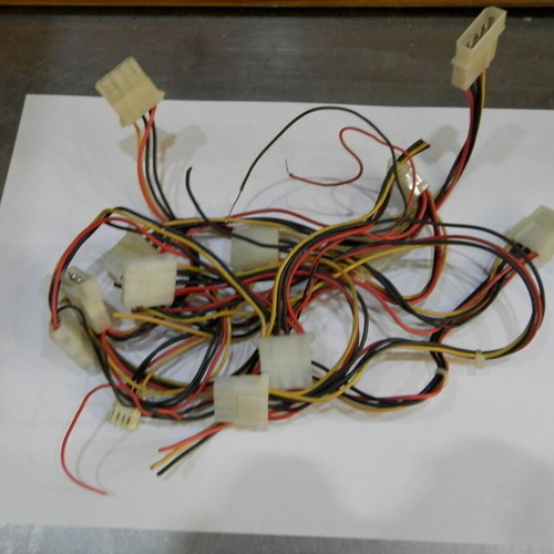 Cables power supply internal used, vintage for retro PC
