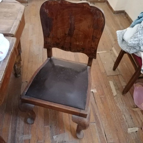 Old chairs used, set of 4 pieces