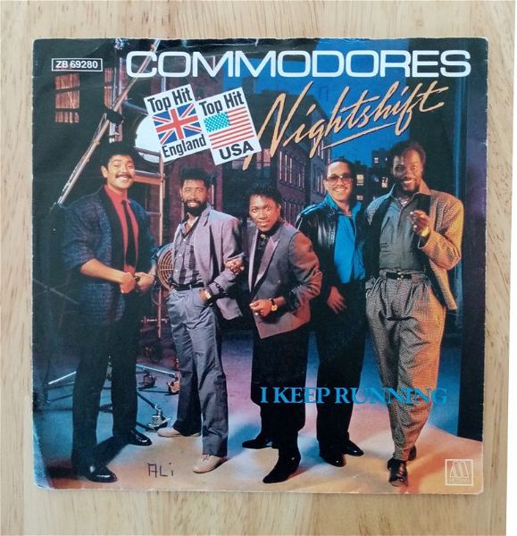  Commodores - Nightshift (Vinyl, 7", 45 RPM, Single)