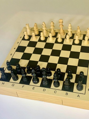 Ξύλινο σκάκι 30x30 εκ νέο