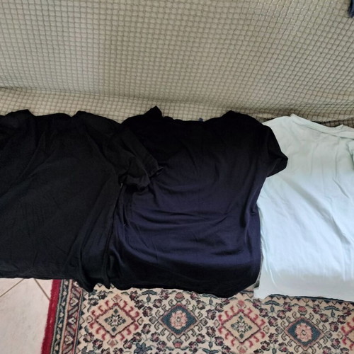 Men's t-shirts used, pack of 13, sizes S, M, L, multicolor