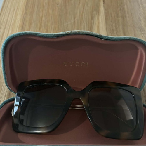 Gucci γυαλιά ηλίου μεταχειρισμένα, καφέ