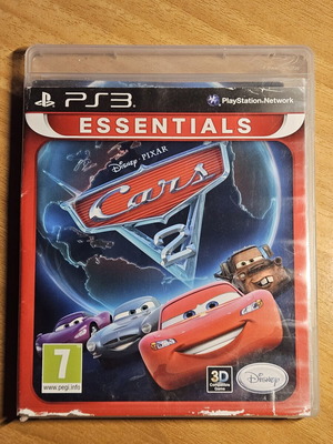 Disney Pixar Cars 2 PS3 game used, complete with booklet