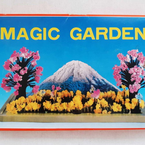 Magic Garden crystal growing activity set new