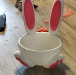 3D Easter Bunny Bowl new