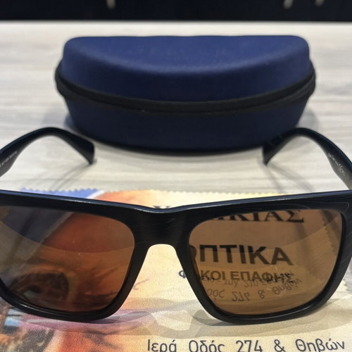 Beach Force BF07031K polarized sunglasses, black wood look