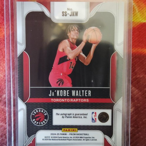 2024-25 Prizm Autograph Ja Kobe Walter card like new