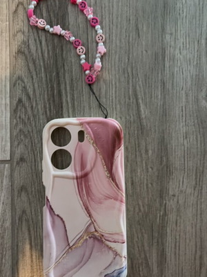 Phone case with phone charm for Redmi 13c