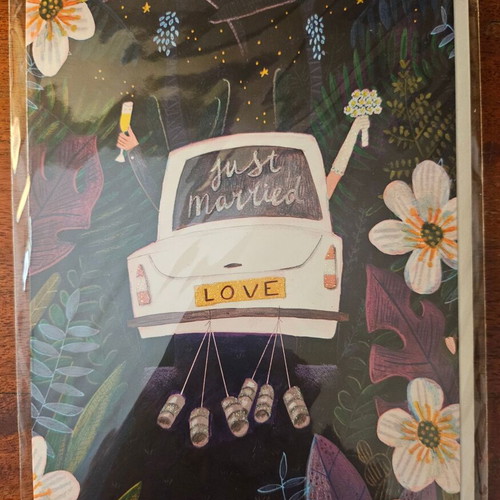 Wedding greeting card new
