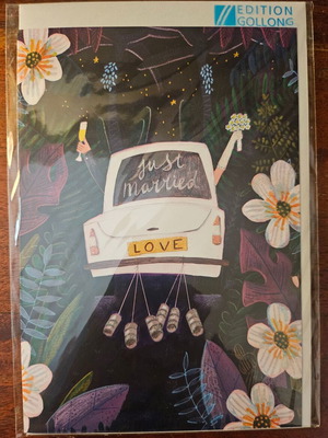 Wedding greeting card new